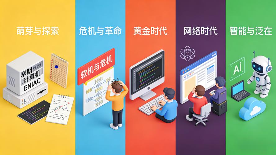 軟件開發(fā)的歷史 從算盤時代到AI時代的演進(jìn)